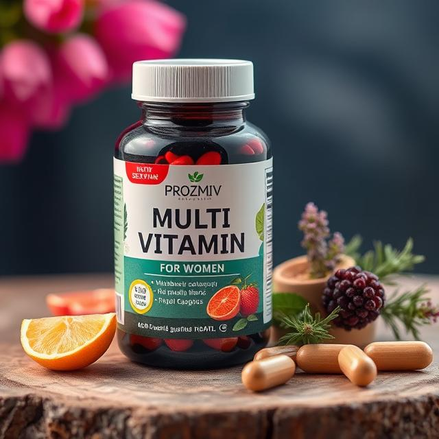 Multivitamin for Women ++ with Chasteberry, Shatavari, Rosemary