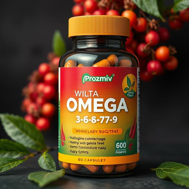 OMEGA 3-6-7-9 ultra with Sea Buckthorn Oil Extract
